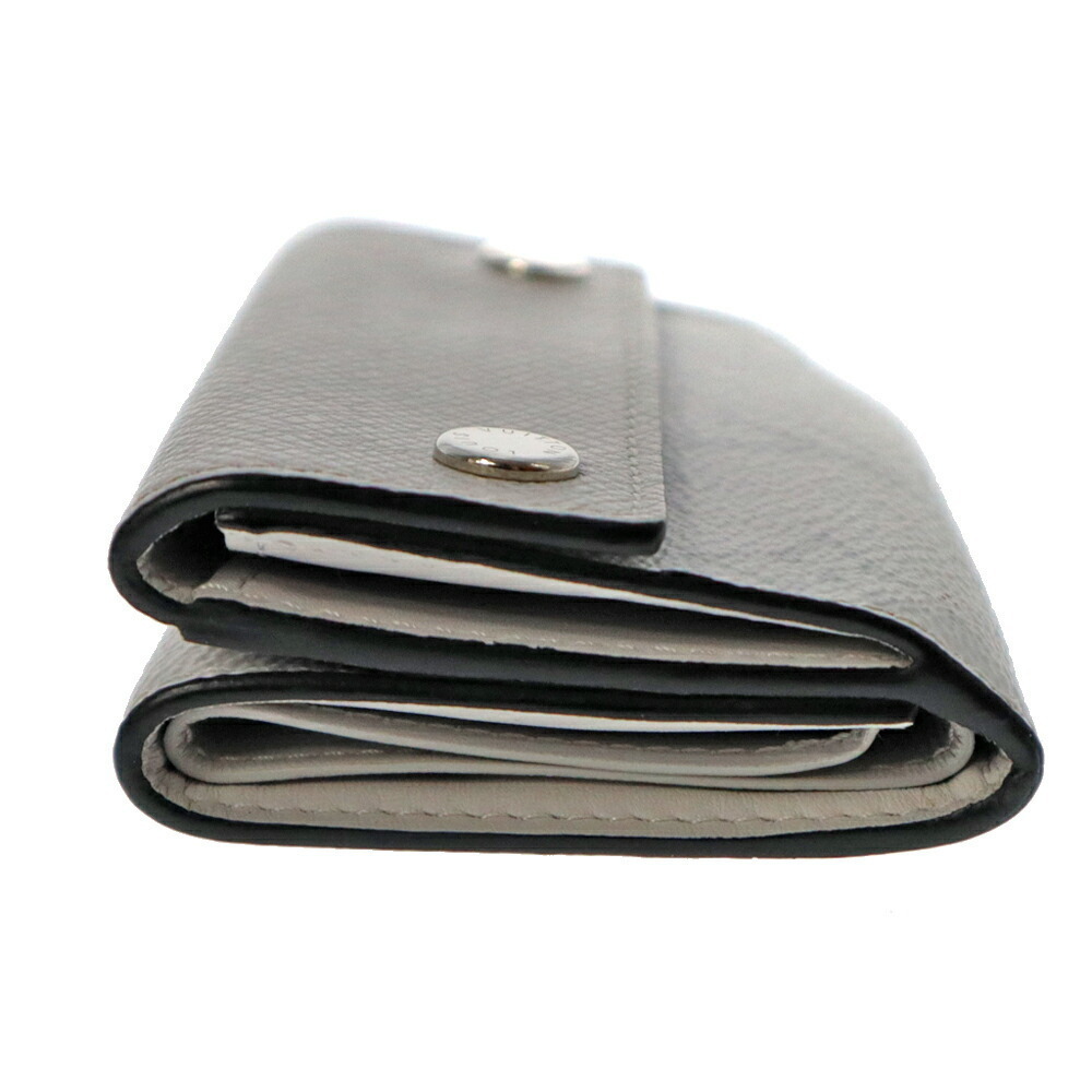 Louis Vuitton Wallet Off Leather Taiga Antarctica SK White Discovery - Picture 3 of 6